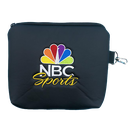 Leatherette Zipper Valuables Bag w/ Clip