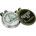 Hat Clip- Shinny Nickel and Antique Bronze