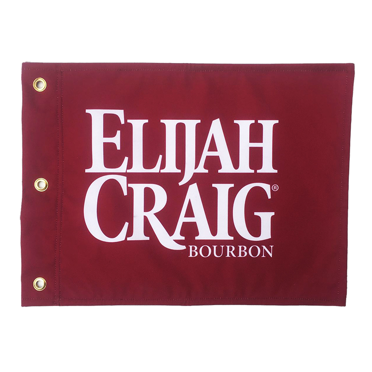 Sublimated Pin Flag with Grommets*