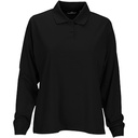 Vansport Ladies Omega Long Sleeve Solid Mesh Tech Polo