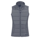 Cutter and Buck Ladies Evoke Hybrid Eco Softshell Recycled Full Zip Vest