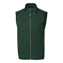 Cutter and Buck Mainsail Sweater-Knit Full Zip Vest