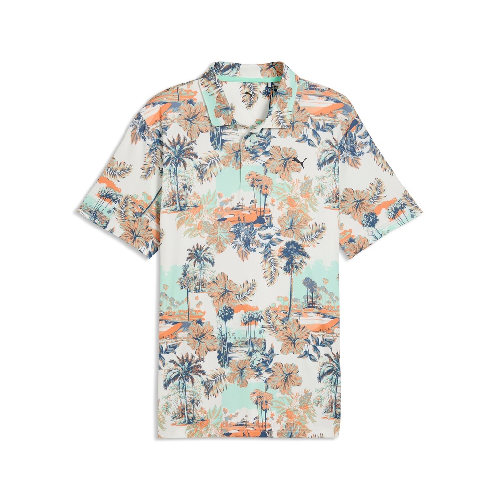 Puma Cloudspun Palm Polo- Left Chest	 