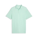 Puma Cloudspun Mono Check Polo- Back Neck