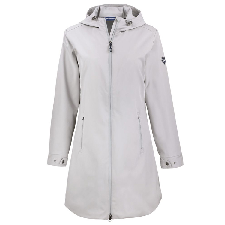 Cutter and Buck Ladies Camano Everyday Stretch Recycled Water Resistant Jacket