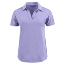 Cutter and Buck Ladies Coastline Epic Comfort Eco Recycled Dolman Polo