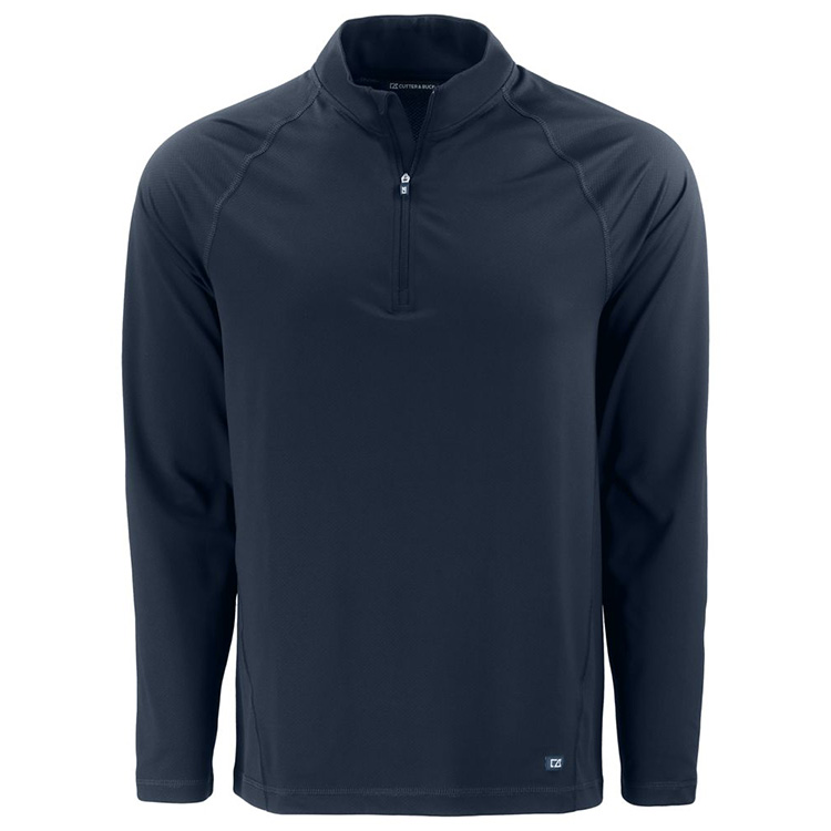 Cutter and Buck Prospect Recycled Quarter Zip- Men's Big and Tall