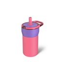 Brumate Leap 12oz 100% Leakproof Kids Tumbler with Handle and Silicone Soft Straw
