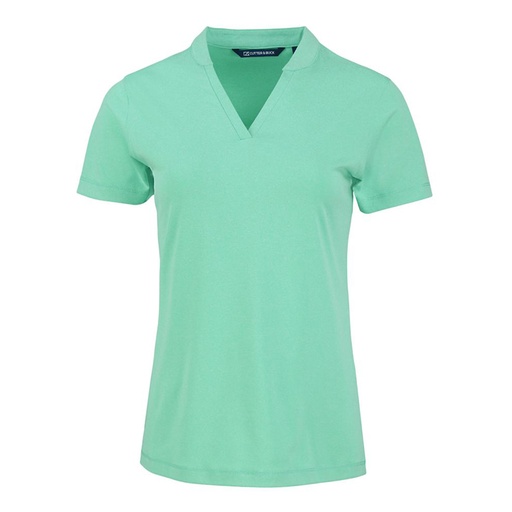 [LCK00153] Cutter and Buck Ladies Forge Heathered Stretch Blade Top