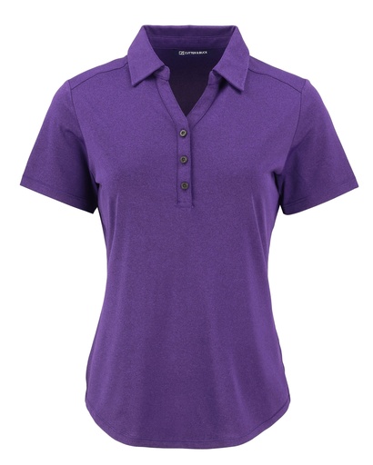 [LCK00199] Cutter and Buck Ladies Forge Eco Stretch Recycled Short Sleeve Polo