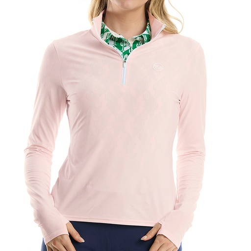 [GG875] Good Good Ladies Desert Sand 1/4 Zip