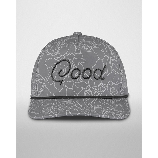 [GG1730] Good Good Grey Gloss Rope Hat