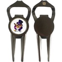 Geo Divot Tool/Bottle Opener Tournament Tumbler