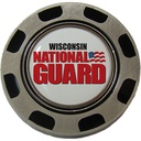 Metal Poker Chip in Levit8 Window Box**