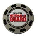Black Metal Poker Chip
