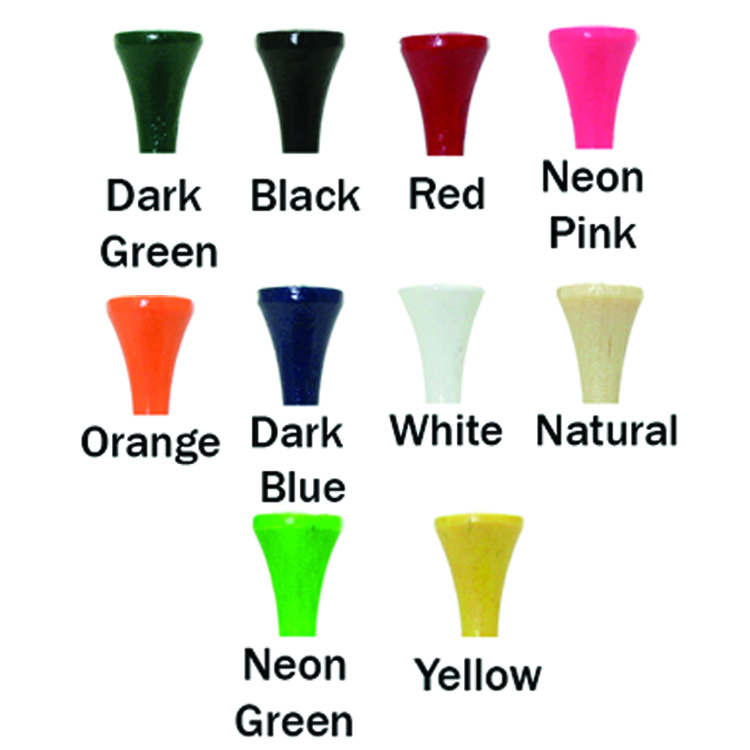 Golf Tee Colors