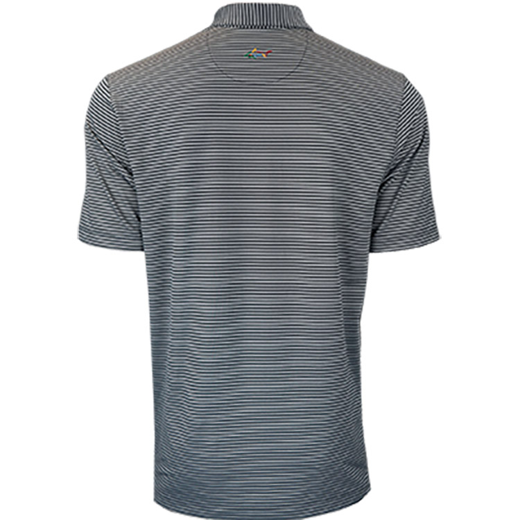 Greg Norman Freedom Micro Pique Stripe Polo*
