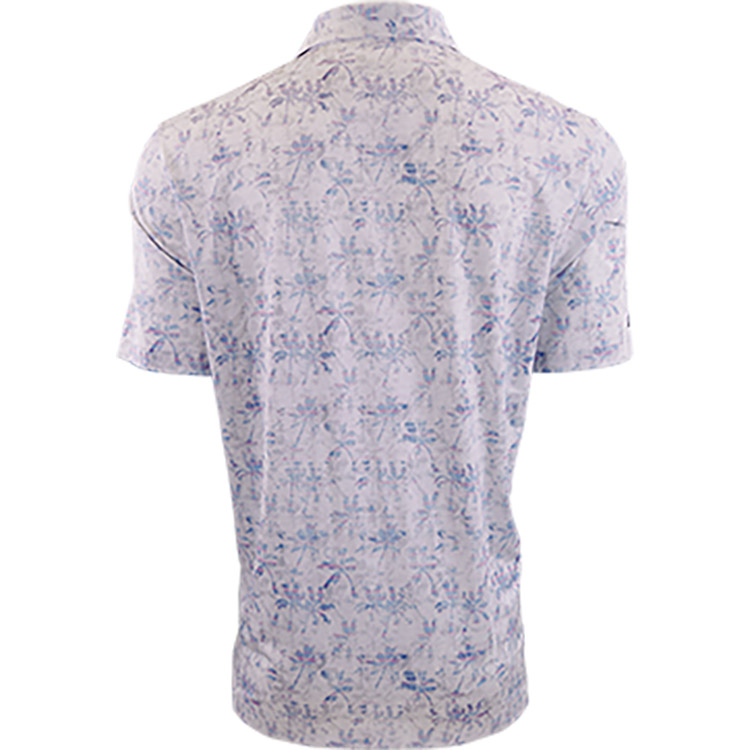 Greg Norman Crosshatch Palm ML75 Stretch Polo (copy)