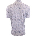 Greg Norman Crosshatch Palm ML75 Stretch Polo (copy)