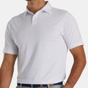 FootJoy Solid Lisle Self Collar- Athletic Fit Polo
