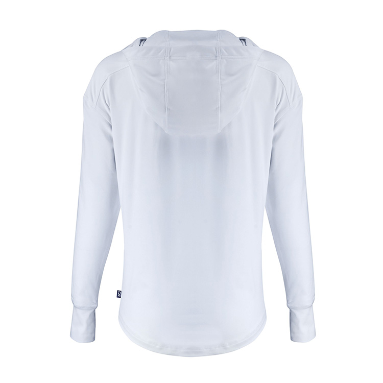 Cutter and Buck Ladies Daybreak Eco Recycled Half Zip Hoodie-