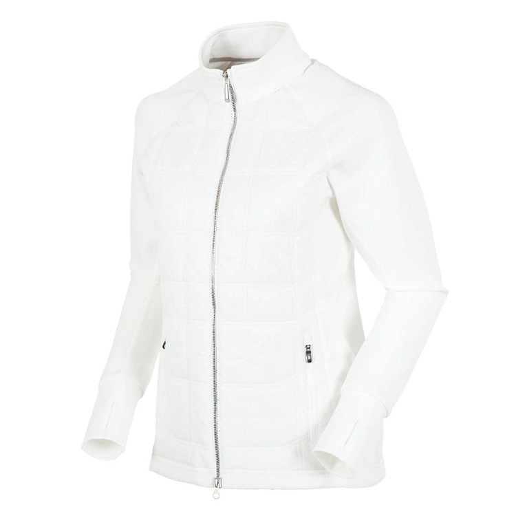 Pure White With Silver Zipper (S62507-0404)