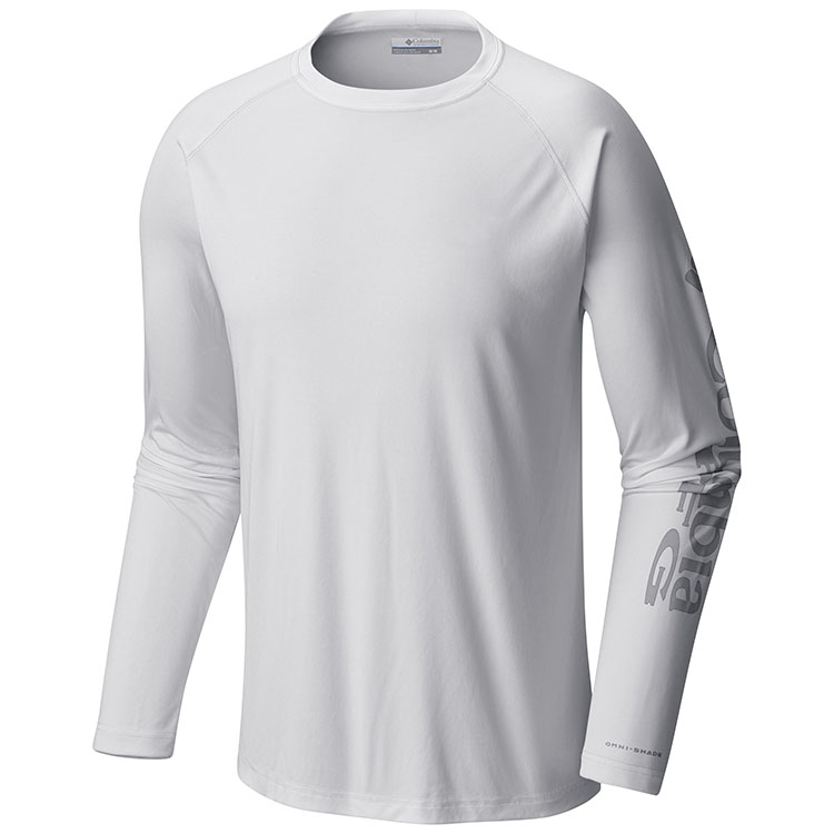 White w/ Cool Grey Logo on Sleeve (C1987MT-019)