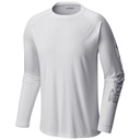 White w/ Cool Grey Logo on Sleeve (C1987MT-019)