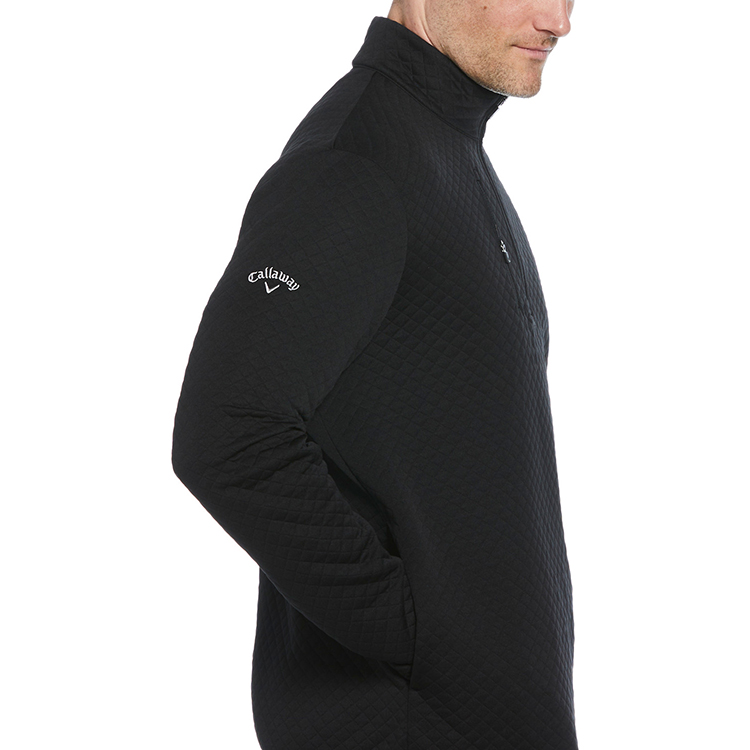 Callaway Diamond Quilted Fleece 1/4-Zip**