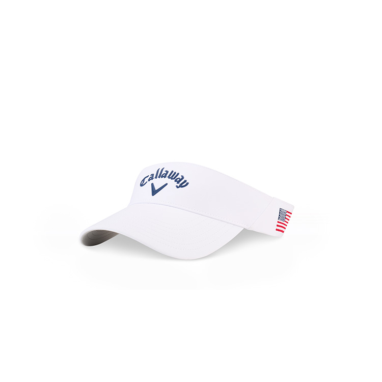 White USA "Flag on wearer's left"(A00794_Q0589)