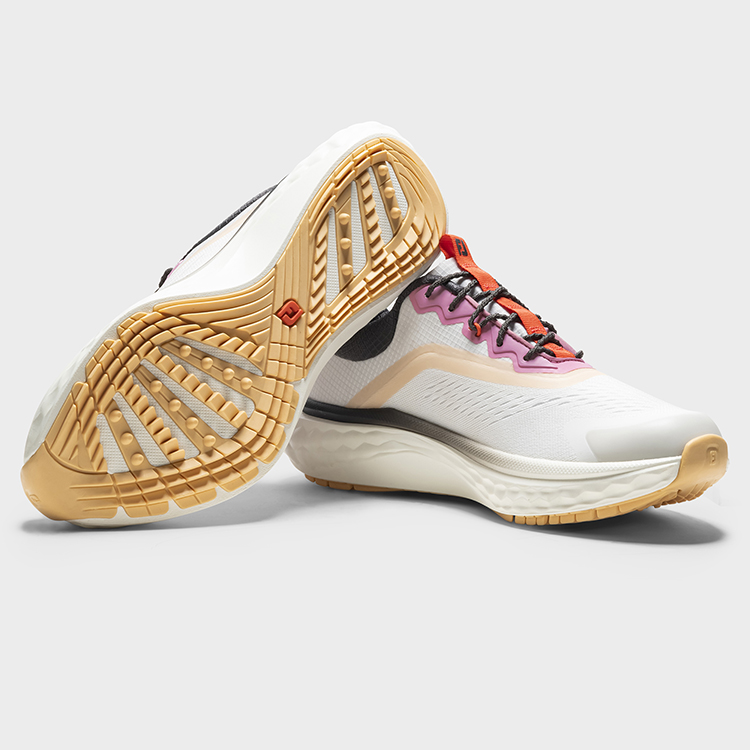 Lucent White/Hot Coral/Asphalt (97828)