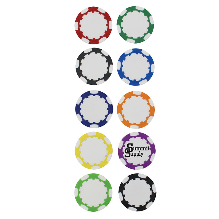 Direct Print Poker Chip Colors