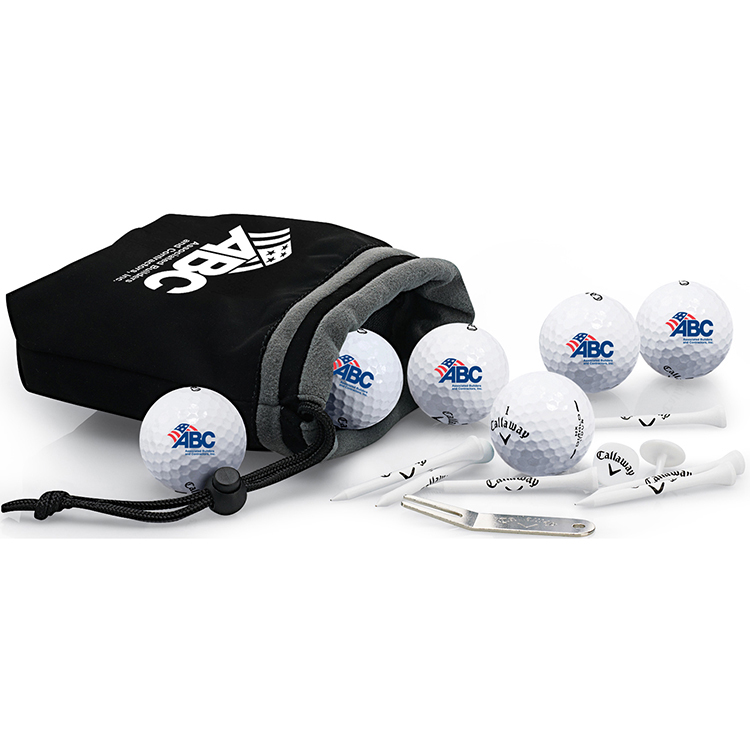 Callaway 6-Ball Pouch w/ Tee-Pack 