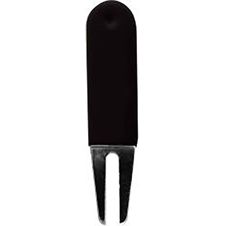 Rubber Coated Bent Divot Tool Black