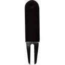 Rubber Coated Bent Divot Tool Black