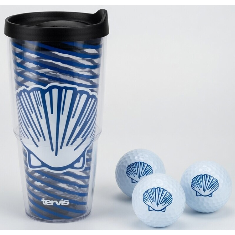 Tervis Tumbler with 360° Custom Wrap & Golf Balls