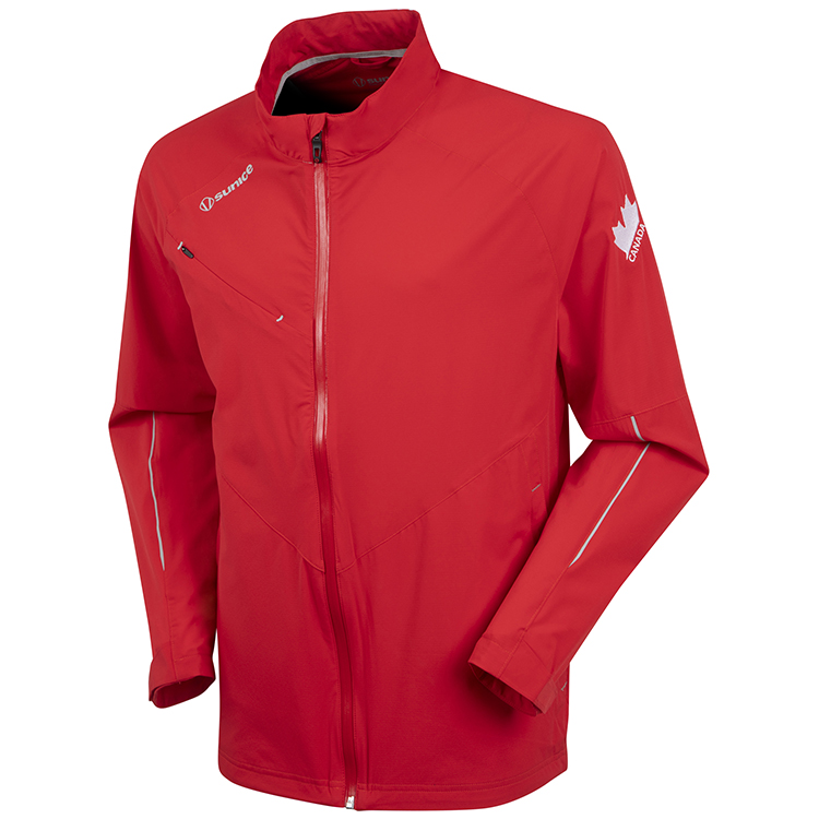 Scarlett flame/magnesium (Canadian Flag on Left Arm) (S53009-5186)
