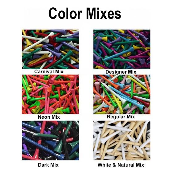 Bulk Wooden Golf Tees 3 1/4"*