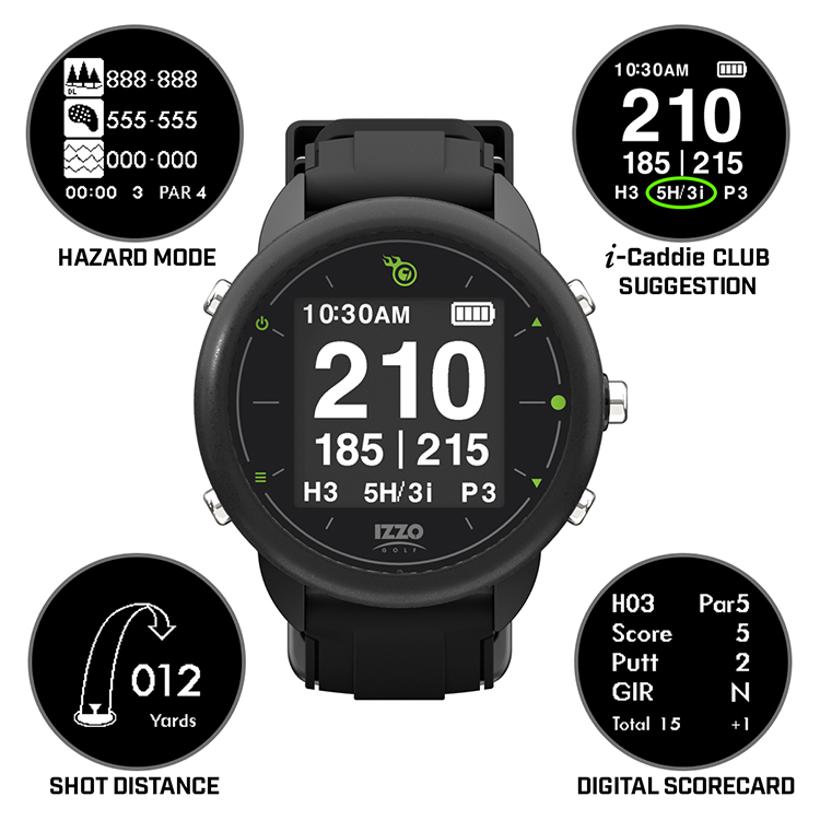Izzo SWAMI Watch Golf GPS