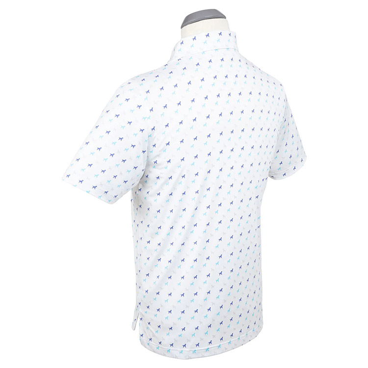 Bobby Jones Performance Dog Print Polo*