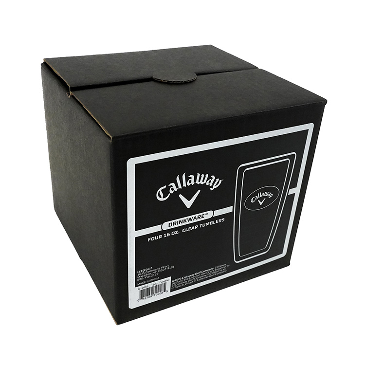 Callaway Clear Patch Tumblers (Set of 4)*