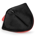 Magnetic Closure Blade Putter Cover with Dual Decoration