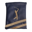 Vintage Leatherette Drawstring Valuables Pouch*