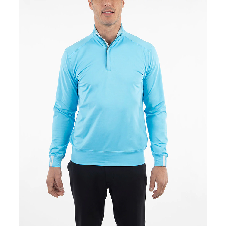 Bobby Jones Performance Scorecard 1/4 Zip Long Sleeve Pullover*