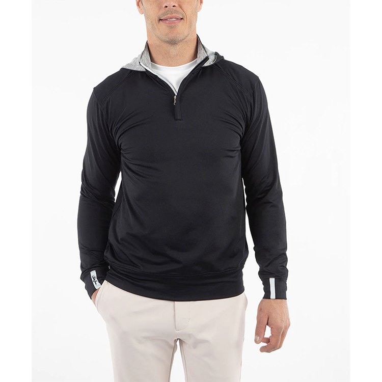 Bobby Jones Performance Scorecard 1/4 Zip Long Sleeve Hoodie*