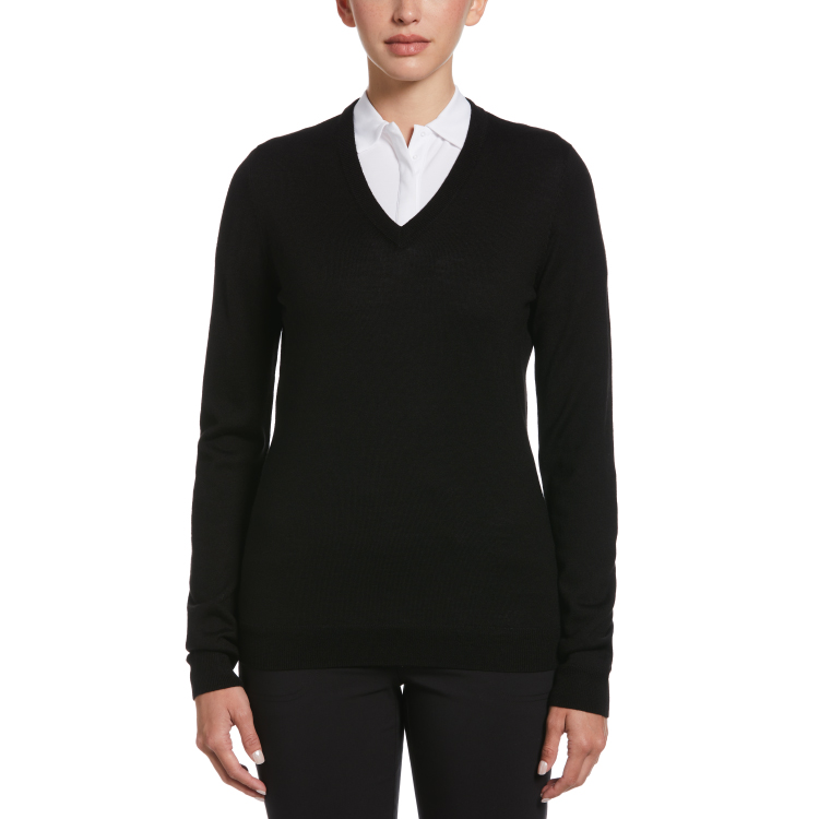 Callaway Ladies V-Neck Sweater**                                                                   