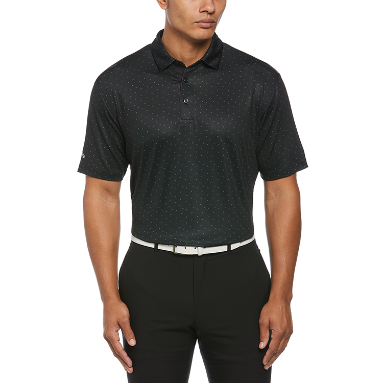 Callaway Micro Chev Print Polo**