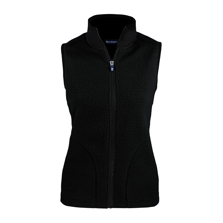 Cutter and Buck Ladies Cascade Eco Sherpa Fleece Vest