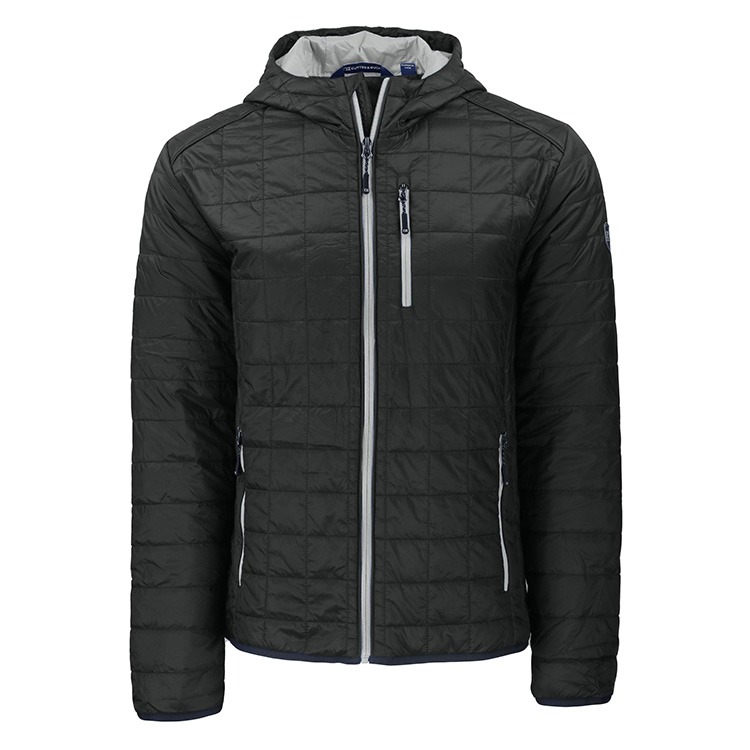 Cutter and Buck Rainier PrimaLoft® Eco Full Zip Hooded Jacket