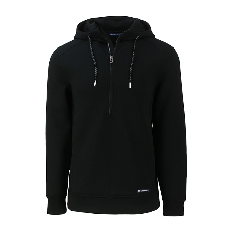 Cutter and Buck Roam Eco Half Zip Recycled Pullover Hoodie